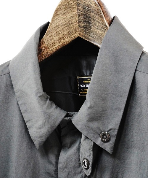 EGO TRIPPING(エゴトリッピング)の「ms4786-PLUMP OVERSHIRTS シャツ(シャツ/ブラウス・メンズ・ブラック/ワイン/チャコール・46/48)」の11枚目の写真