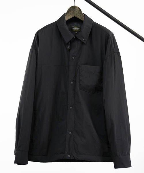 EGO TRIPPING(エゴトリッピング)の「ms4786-PLUMP OVERSHIRTS シャツ(シャツ/ブラウス・メンズ・ブラック/ワイン/チャコール・46/48)」の12枚目の写真