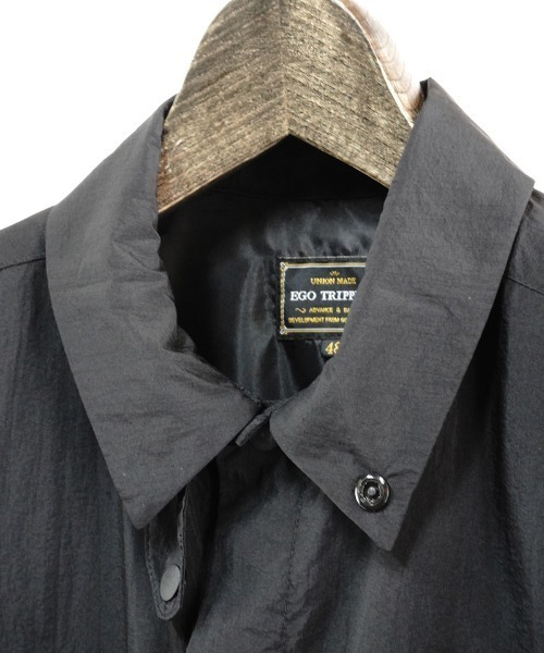 EGO TRIPPING(エゴトリッピング)の「ms4786-PLUMP OVERSHIRTS シャツ(シャツ/ブラウス・メンズ・ブラック/ワイン/チャコール・46/48)」の5枚目の写真