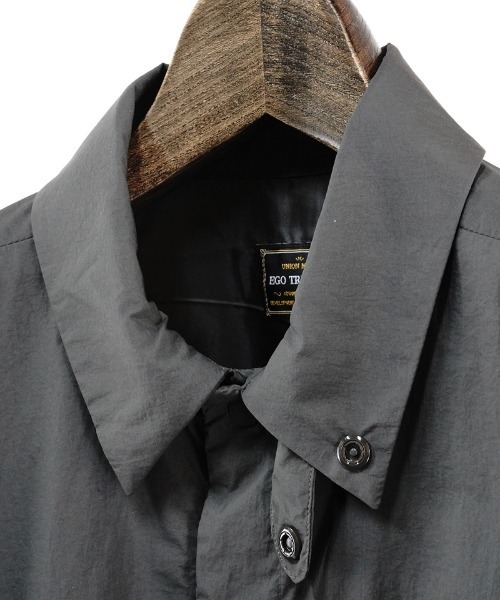 EGO TRIPPING(エゴトリッピング)の「ms4786-PLUMP OVERSHIRTS シャツ(シャツ/ブラウス・メンズ・ブラック/ワイン/チャコール・46/48)」の15枚目の写真