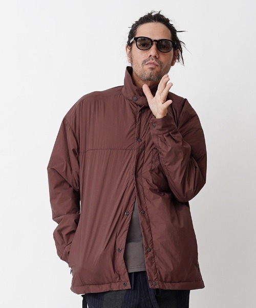 EGO TRIPPING(エゴトリッピング)の「ms4786-PLUMP OVERSHIRTS シャツ(シャツ/ブラウス・メンズ・ブラック/ワイン/チャコール・46/48)」の10枚目の写真
