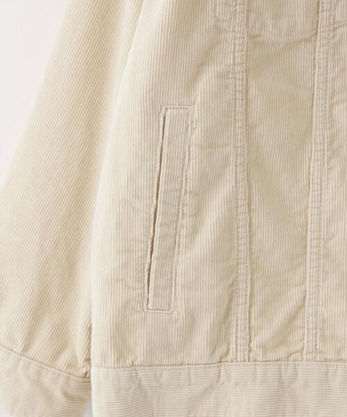 green label relaxing（グリーンレーベルリラクシング）の「コーデュロイ ジャケット（その他アウター・レディース・モカ/ナチュラル・38/36）」の7枚目の写真