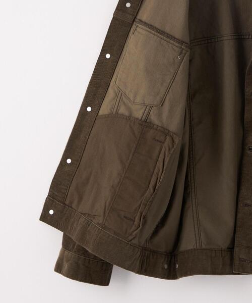 green label relaxing（グリーンレーベルリラクシング）の「コーデュロイ ジャケット（その他アウター・レディース・モカ/ナチュラル・38/36）」の10枚目の写真