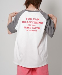 CONFIDENCE ラグランTシャツ