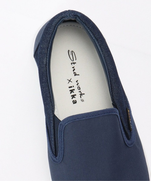 ikka（イッカ）の「CORDURA MIX スリッポン（スリッポン・メンズ・ブラック/ブルー系その他/ホワイト/オリーブ・L/M/XL）」の11枚目の写真