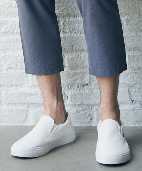 ikka（イッカ）の「CORDURA MIX スリッポン（スリッポン・メンズ・ブラック/ブルー系その他/ホワイト/オリーブ・L/M/XL）」の5枚目の写真