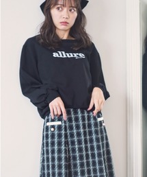 MIIA | allure miia ロゴスウェット(スウェット)