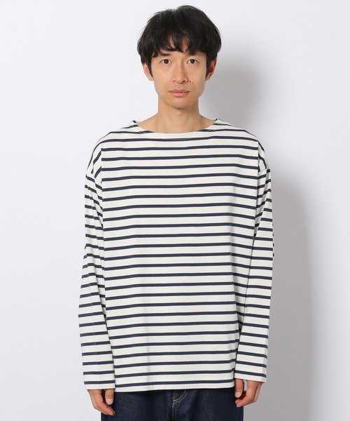 LAKOLE(ラコレ)の「バスクロングスリーブTシャツ / 214659(Tシャツ/カットソー・メンズ・グレー/オフホワイト/ホワイト/チャコール/ダークグレー・LARGE/MEDIUM)」の11枚目の写真