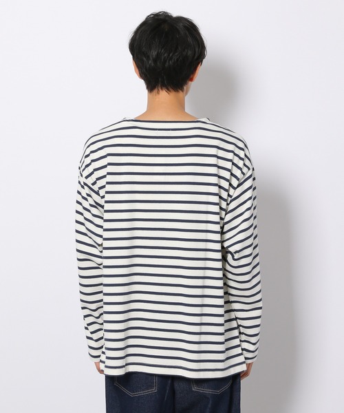 LAKOLE(ラコレ)の「バスクロングスリーブTシャツ / 214659(Tシャツ/カットソー・メンズ・グレー/オフホワイト/ホワイト/チャコール/ダークグレー・LARGE/MEDIUM)」の17枚目の写真