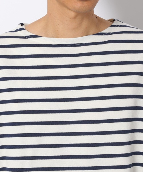 LAKOLE(ラコレ)の「バスクロングスリーブTシャツ / 214659(Tシャツ/カットソー・メンズ・グレー/オフホワイト/ホワイト/チャコール/ダークグレー・LARGE/MEDIUM)」の9枚目の写真