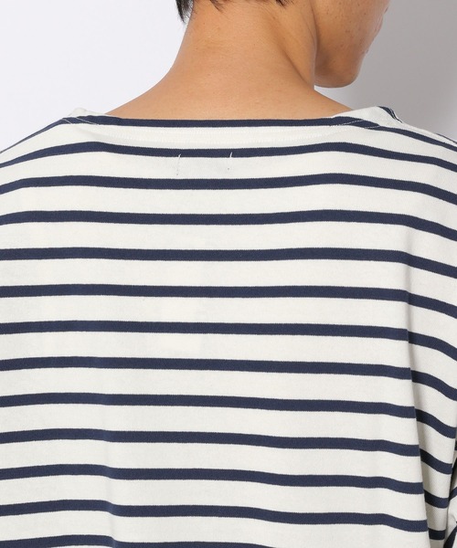 LAKOLE(ラコレ)の「バスクロングスリーブTシャツ / 214659(Tシャツ/カットソー・メンズ・グレー/オフホワイト/ホワイト/チャコール/ダークグレー・LARGE/MEDIUM)」の14枚目の写真