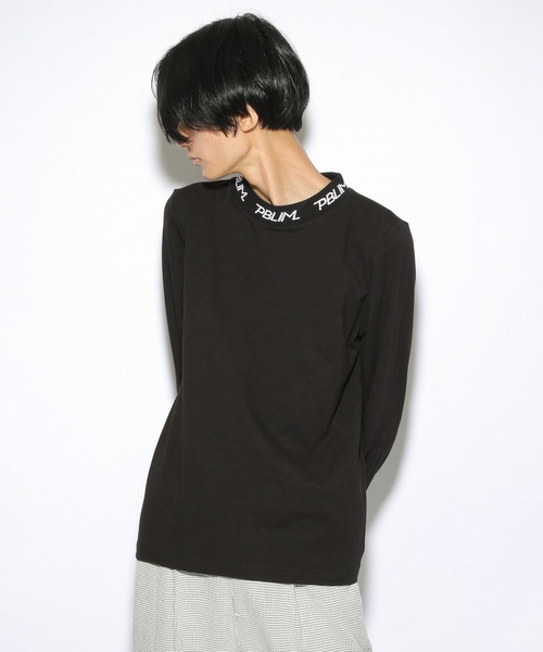 PBLIM（ページボーイリム）の「【PAGEBOYLIM】リムロゴハイネック（Tシャツ/カットソー・レディース・ブラック/オフホワイト・MEDIUM/LARGE）」の7枚目の写真