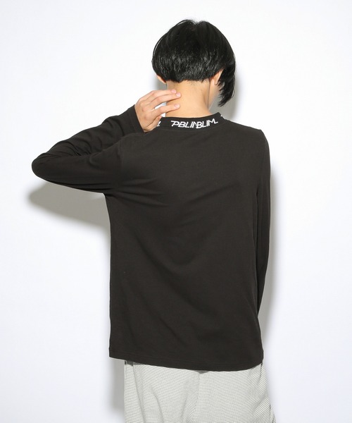 PBLIM（ページボーイリム）の「【PAGEBOYLIM】リムロゴハイネック（Tシャツ/カットソー・レディース・ブラック/オフホワイト・MEDIUM/LARGE）」の8枚目の写真