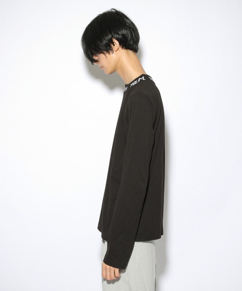 PBLIM（ページボーイリム）の「【PAGEBOYLIM】リムロゴハイネック（Tシャツ/カットソー・レディース・ブラック/オフホワイト・MEDIUM/LARGE）」の14枚目の写真