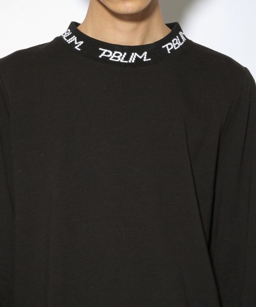 PBLIM（ページボーイリム）の「【PAGEBOYLIM】リムロゴハイネック（Tシャツ/カットソー・レディース・ブラック/オフホワイト・MEDIUM/LARGE）」の18枚目の写真
