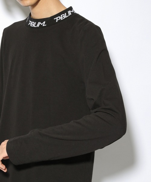 PBLIM（ページボーイリム）の「【PAGEBOYLIM】リムロゴハイネック（Tシャツ/カットソー・レディース・ブラック/オフホワイト・MEDIUM/LARGE）」の19枚目の写真