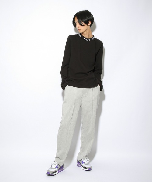 PBLIM（ページボーイリム）の「【PAGEBOYLIM】リムロゴハイネック（Tシャツ/カットソー・レディース・ブラック/オフホワイト・MEDIUM/LARGE）」の12枚目の写真