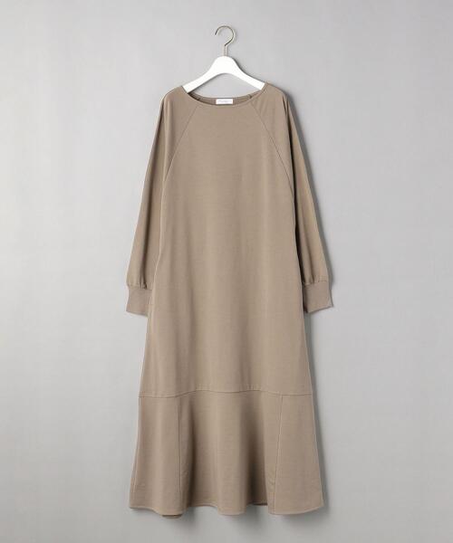 BEAUTY&YOUTH UNITED ARROWS（ビューティーアンドユースユナイテッドアローズ）の「BY コットンドルマンスリーブ ワンピース（ワンピース・レディース・ブラック/ベージュ・FREE）」の17枚目の写真