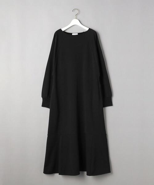 BEAUTY&YOUTH UNITED ARROWS（ビューティーアンドユースユナイテッドアローズ）の「BY コットンドルマンスリーブ ワンピース（ワンピース・レディース・ブラック/ベージュ・FREE）」の12枚目の写真