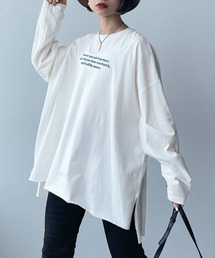 PAGEBOY | シシュウロゴロンＴ(Tシャツ/カットソー)