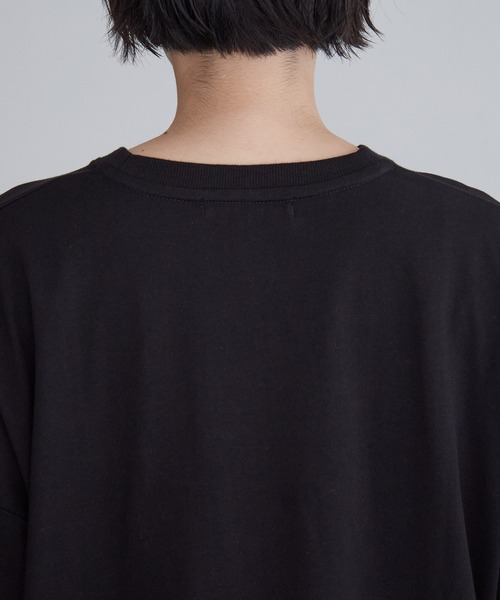 PAGEBOY（ページボーイ）の「シシュウロゴロンＴ（Tシャツ/カットソー・レディース・ブラック/オフホワイト/パープル系その他/グレイッシュベージュ・FREE）」の18枚目の写真