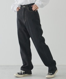 flaner | ルーズワイドデニムパンツ【ユニセックス対応】(デニムパンツ)