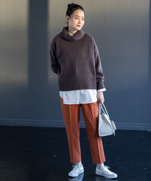 THE SHOP TK (ザ ショップ ティーケー )の「◆ポーチ付きマルヒモバッグ(トートバッグ・レディース・ブラック/ライトベージュ/ブラウン系/ブラウン系6・99)」の11枚目の写真