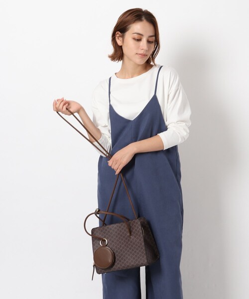 THE SHOP TK (ザ ショップ ティーケー )の「◆ポーチ付きマルヒモバッグ(トートバッグ・レディース・ブラック/ライトベージュ/ブラウン系/ブラウン系6・99)」の15枚目の写真