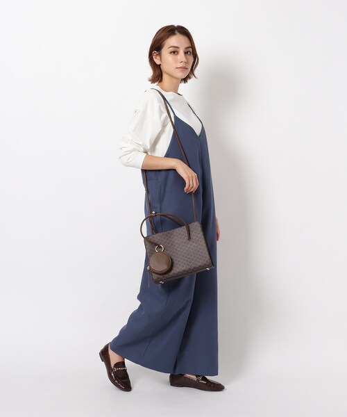 THE SHOP TK (ザ ショップ ティーケー )の「◆ポーチ付きマルヒモバッグ(トートバッグ・レディース・ブラック/ライトベージュ/ブラウン系/ブラウン系6・99)」の16枚目の写真