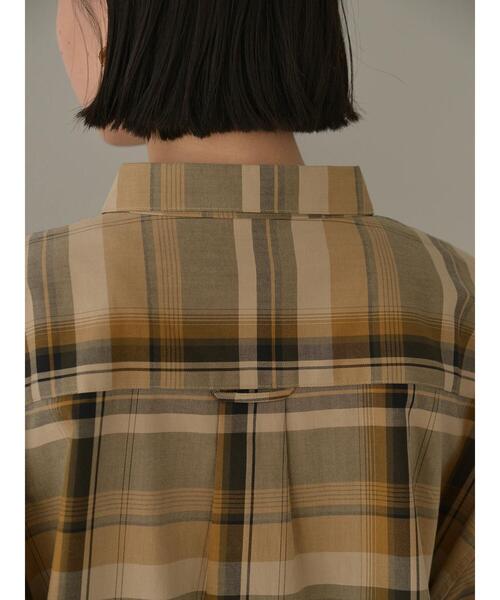 AMERICAN HOLIC(アメリカンホリック)の「★コットンビエラベーシックシャツ(シャツ/ブラウス・レディース・オフホワイト/モカ/その他9/ストライプ/チェック・S/M/L)」の19枚目の写真