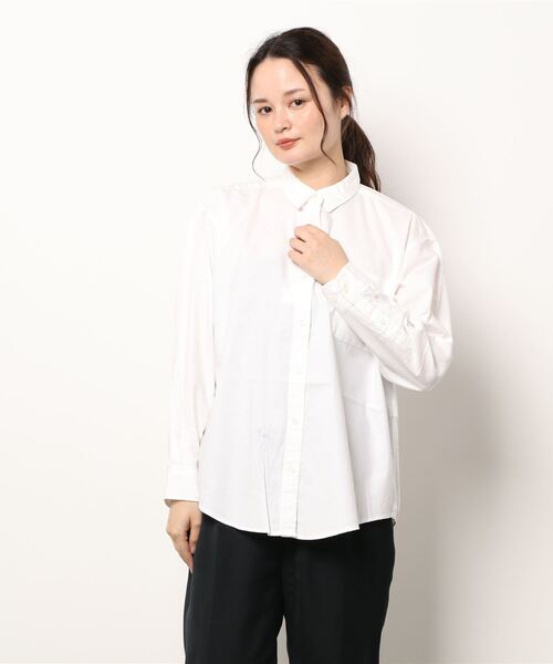 AMERICAN HOLIC(アメリカンホリック)の「★コットンビエラベーシックシャツ(シャツ/ブラウス・レディース・オフホワイト/モカ/その他9/ストライプ/チェック・S/M/L)」の8枚目の写真