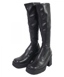 grapevine by k3 | NORMA BLACK TALL BOOTS(ブーツ)
