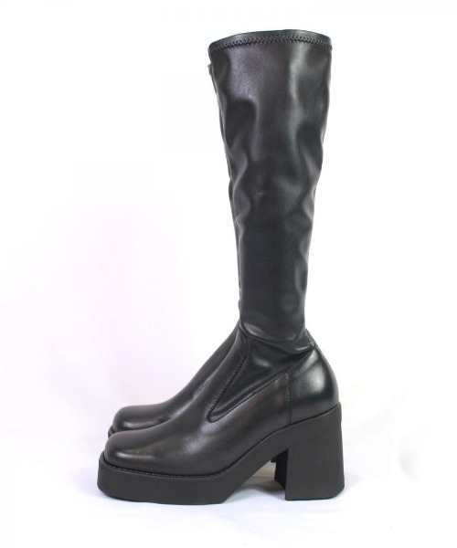 grapevine by k3（グレープバインバイケースリー）の「NORMA BLACK TALL BOOTS（ブーツ・レディース・ブラック・36/37/38）」の5枚目の写真