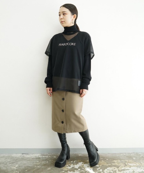 grapevine by k3（グレープバインバイケースリー）の「NORMA BLACK TALL BOOTS（ブーツ・レディース・ブラック・36/37/38）」の12枚目の写真