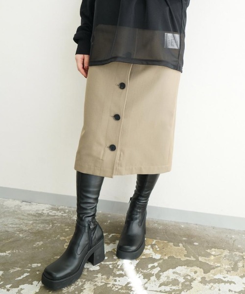 grapevine by k3（グレープバインバイケースリー）の「NORMA BLACK TALL BOOTS（ブーツ・レディース・ブラック・36/37/38）」の11枚目の写真