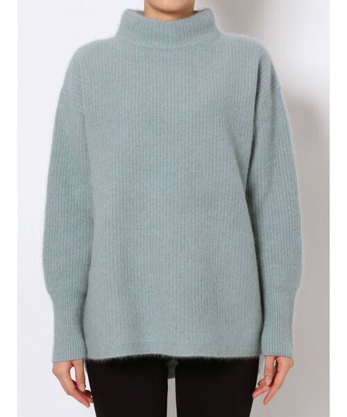 LAGUNAMOON(ラグナムーン)の「ラクーンハイネックニットプルオーバー(ニット/セーター・レディース・チャコールグレー/ミント/ベージュ・FREE)」の15枚目の写真