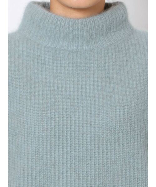 LAGUNAMOON(ラグナムーン)の「ラクーンハイネックニットプルオーバー(ニット/セーター・レディース・チャコールグレー/ミント/ベージュ・FREE)」の18枚目の写真