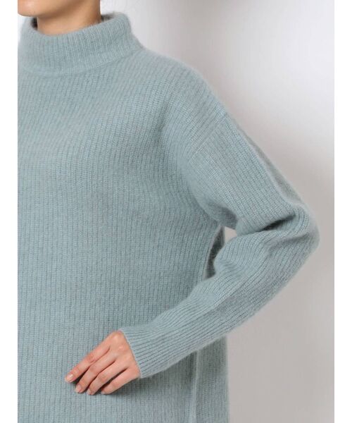 LAGUNAMOON(ラグナムーン)の「ラクーンハイネックニットプルオーバー(ニット/セーター・レディース・チャコールグレー/ミント/ベージュ・FREE)」の19枚目の写真