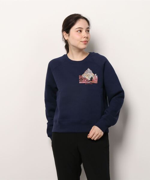 MAISON SCOTCH(メゾンスコッチ)の「リラックスフィット スウェット【163756】(スウェット・レディース・ブルー系その他・X-SMALL/SMALL)」の5枚目の写真