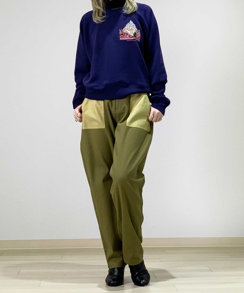 MAISON SCOTCH(メゾンスコッチ)の「リラックスフィット スウェット【163756】(スウェット・レディース・ブルー系その他・X-SMALL/SMALL)」の4枚目の写真