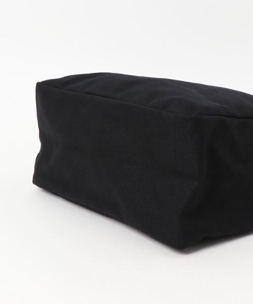 Samansa Mos2 blue（サマンサモスモスブルー）の「合皮ハンドルキャンバストートバッグ（トートバッグ・レディース・ブラック/グレー/ベージュ・ﾌﾘ-）」の6枚目の写真