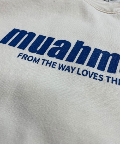 muahmuah(ムーアムーア)の「MUAHMUAH-ロゴスウェットクルー【MUT21936】(スウェット・レディース・ホワイト/ブラック/ネイビー/グレー/カーキ・FREE)」の12枚目の写真