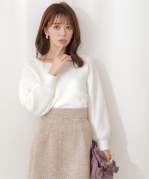 PROPORTION BODY DRESSING（プロポーションボディドレッシング）の「ルーズラメニット / 1212170103（ニット/セーター・レディース・ピンク/ライトグリーン/ホワイト系その他・FREE）」の5枚目の写真