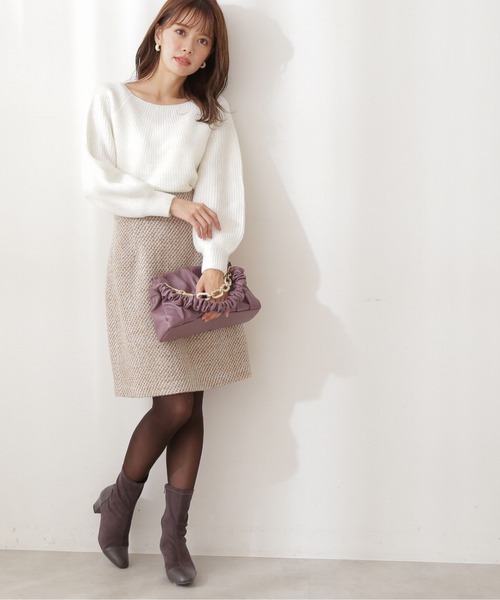 PROPORTION BODY DRESSING（プロポーションボディドレッシング）の「ルーズラメニット / 1212170103（ニット/セーター・レディース・ピンク/ライトグリーン/ホワイト系その他・FREE）」の9枚目の写真