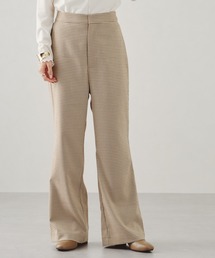 acro（アクロ）の「ミニチェック柄セミワイドパンツ/AC1202（スラックス）」