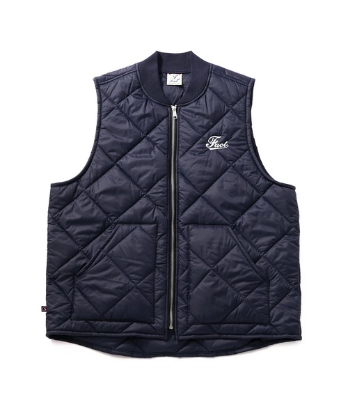 WHO'S WHO gallery（フーズフーギャラリー）の「COOPER FACTキルティングベスト2（ベスト・メンズ・ブラック/ネイビー・FREE）」の17枚目の写真