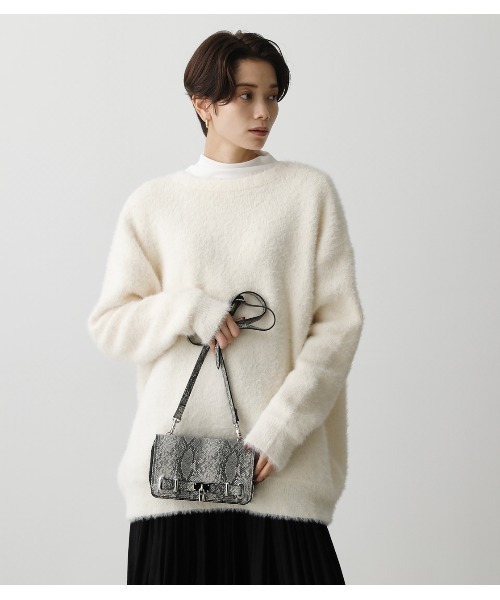 AZUL by moussy（アズールバイマウジー）の「KEY MOTIF WALLET BAG/キーモチーフウォレットバッグ（ショルダーバッグ・レディース・グレー系その他/ブラック/ライトブラウン・FREE）」の15枚目の写真