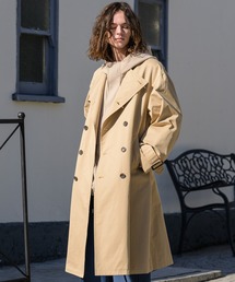 CASPER JOHN | Band collar trench coat/バンドカラートレンチコート(トレンチコート)