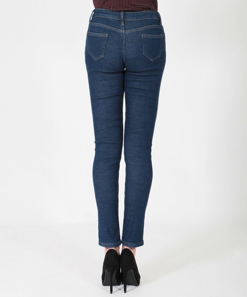 Julia Boutique(ジュリアブティック)の「裏起毛スキニーデニムタッチパンツ/21682(デニムパンツ・レディース・ブラック/ネイビー・L/LL/M/S)」の11枚目の写真