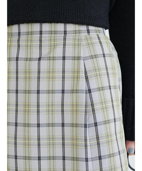 Green　Parks（グリーンパークス）の「チェックマーメイドスカート＊（スカート・レディース・モカ/グリーン/ブルー・FREE）」の22枚目の写真